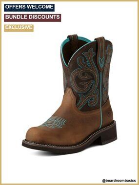 Fatbaby Heritage Western Boot 4LR Cushioned All-Purpose Cowgirl Boots